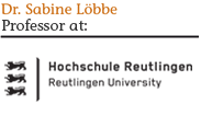 Dr. Sabine Löbbe: Professorin an der: HTW Chur